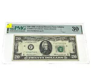 1969 N $20 20 hAAMsAg^AuPMG 30 Very Finev(#71)