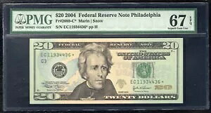 FRB 2089-C* 2004 $20 *X^[* FRN tBftBAAyVxjAB PMG WF񗬒-67EPQ (D)