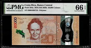 RX^J - P 282a - 20000 RY - 2020 - PMG GEM UNC 66 EPQ - POLYM - BIRD B