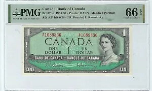 Ji_ 1 h 1954 BC-37b-i : Beattie RasminskyAPMG 66 EPQ