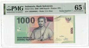 ChlVA 1000 sA 2000 P141a PMG 65 WF EPQ VAԍ 1