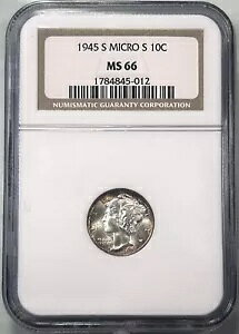 1945-S }CN S 10C NGC MS66 }[L[ _C nCO[h x^[ oGeB US ^Cv RC
