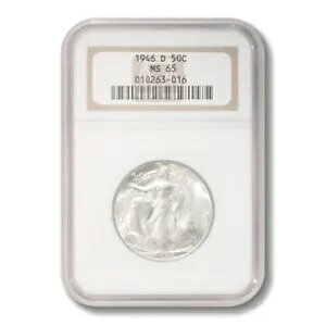 AJ EH[LO oeB n[t_[ 50Zg 1946 D NGC MS-65
