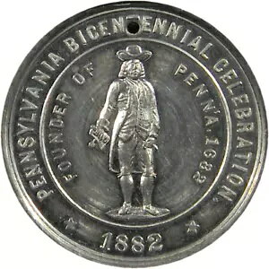 1882�N �y���V���o�j�A���a200���N�L�O���_�� ���e�B�V�A�E�n�E�XNGC MS 63 PL (12-9)