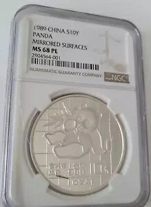 1989 p_`Ci 10  NGC MS68PL ؋̂悤ȋ 1 IX Vo[