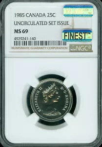 1985 Ji_ 25 Zg NGC MS69 PQ MAC ōO[h X|bgX *