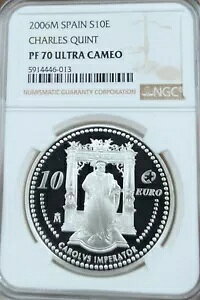 2006 �X�y�C�� �V���o�[ 10 ���[�� S10E �`���[���Y �N�C���g NGC PF 70 �E���g�� �J���I �p�[�t�F�N�g