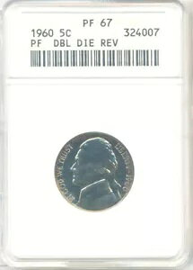 1960 WFt@[\ jbP 5c ANACS PF67 v[t 67 _u _C o[X