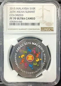 }[VA 2015 S10R  26  ASEAN T~bg J[ꂽ NGC PF70 Eg JIB