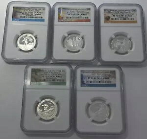 2016 S NGC PF70 �E���g�� �J���I �A�[���[ �����[�X �v���[�t �V���o�[ �N�H�[�^�[ 5 �R�C�� �Z�b�g 25C