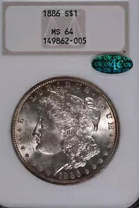 1886 K _[ NGC MS64 CAC GEN 4 FATTYAÂt@bg z_[
