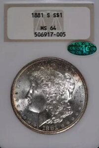 1881 S [K MS h NGC MS64 CAC GEN 4 FATTYAÂt@bgz_[