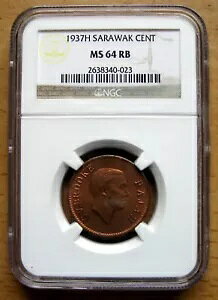 T@N - 1 Zg 1937 H KM# 18 ]ANGC MS 64 RB