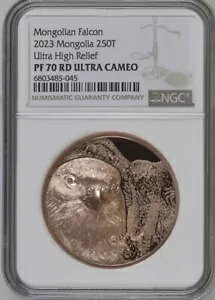 2023 �����S�� FALCON 50g �J�b�p�[ NGC PF70 UCAM �E���g���n�C�����[�t 5000 �~���e�[�W�I