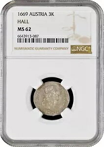 �I�[�X�g���A 3 �N���C�c�@�[ 1669 �z�[���ANGC MS62�A�u���I�|���h 1 �� (1657 - 1705)�v�g�b�v �|�b�v 1/0