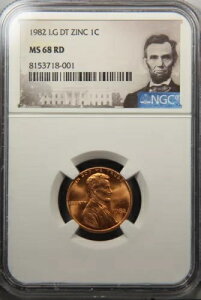 1982-P �����J�[���L�O�� �Z���g �y�j�[ NGC MS68 RD �W���N ���[�W �f�C�g MS68RD