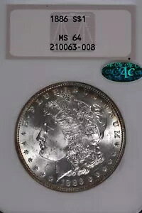 1886 K _[ NGC MS64 CAC GEN 4 FATTYAÂt@bg z_[