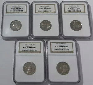 2002 S v[t Nbh 5 RC Xe[g NH[^[ Zbg NGC PF70 UC TN MS (OH LA 25C)