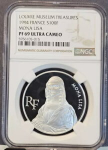1994 tX Vo[ 100 t i U NGC PF 69 Eg JI 󏭂ȃnCO[h