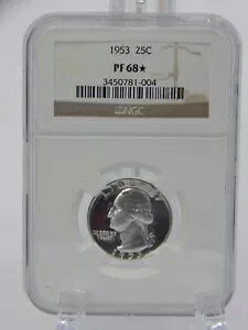 1953 NGC �O���[�h PF68 �X�^�[ - ���V���g�� �N�H�[�^�[ 25C (BT390)