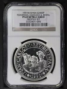 1991 M S2000P �V���o�[ 2000 �y�Z�^�X �t�F�f���}�� �P�T�_ �x�i�� NGC PF69 UCAM