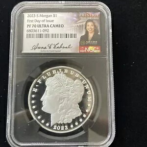 2023-S MORGAN Dollar NGC PF-70 Ultra Cameo Advanced �����[�X �A���i�E�J�u����