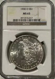 1900 ���[�K�� �V���o�[ �_���[��� - NGC MS65 - ����̂��������!