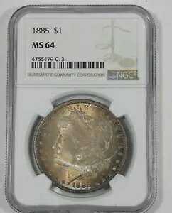 1885 �����K�� �_���[�F�� NGC MS 64 �V���o�[ �_���[ ~ �A���e�B�[�N �G���x���[�v �g�[��