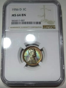 1956 D J[ EB[g Zg NGC MS-64 RB ?? X^[ lI C{[ g[W{