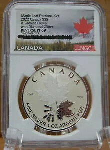 2022 $5 Ji_ [v [t 1IX u v[t NGC PF69 _Ch fBAg NE (BT324)