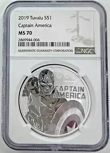 2019 $1 co Lve AJ NGC MS70 [104 GCy]