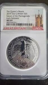 2019 p 2 IX Vo[ ?5 NC[Y r[Xg t@R - NGC MS69 [X