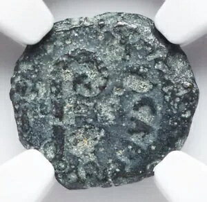NGC F FINE �|���e�B�E�X �s���g ���_�� �{���̃C�G�X �����R�C�� 26-36 AD AE Prutah