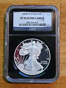 2008-W EAGLE S$1 Vo[ C[O NGC PF70 Eg JI - ubN RA - gbv |bv