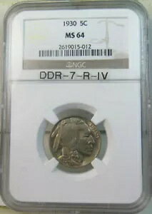 1930 �o�b�t�@���[ �j�b�P�� NGC MS64 *DDR-007�u�_�u���x���[�v* BR