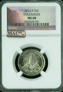 2012 P VOLCANOES S NH[^[ NGC MS68 ōWXg MAC X|bgX *