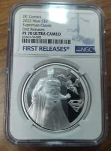 2022 DC R~bNX X[p[} NVbN 1IX 999 Vo[ NGC PF70 UCAM t@[Xg[X#020