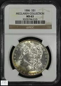 1886 [K Vo[ _[ - }N[ NGC MS63 C{[  g[jO + 