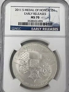 2011-S _ Iu Ii[ t@C Vo[ LO S$1 RC NGC MS70