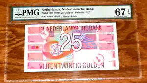 I_ ([O) 25 Of 1989 P100 PMG Superb GEM UNC 67EPQ 