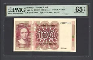�m���E�F�[ 100 �N���[�l 1987 P43c �����ʃO���[�h 65