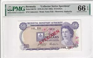 o~[_ 10 h 1978 - 1984 (ND 1985) W{ GEM UNC PMG 66 EPQ / NC[