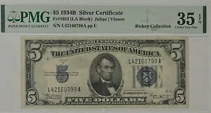 �r���b�g �f 5 �h�����X �Z�� �A�Y�[�� A?O 1934 B. Certificado PMG -35�B�p���R���N�V�����B