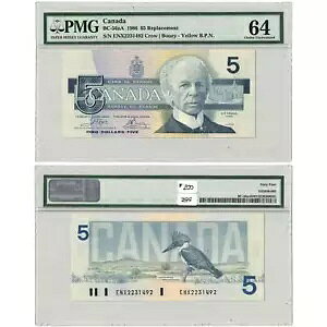 $5 1986 Ji_s ENX vtBbNX BC-56c-i - PMG UNC-64