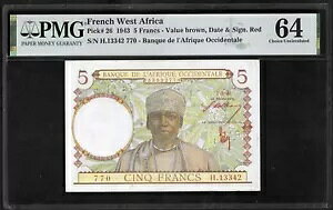 tXAtJ 5 t 1943 Pick.26 (ԃTC) UNC PMG 64