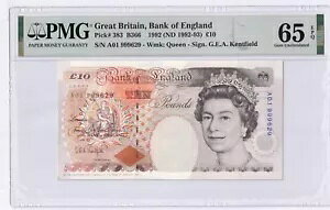 CMX t@[Xg A01 P#383 1992 10 |h PMG 65 WF UNC