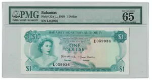 on} - L.1968 1 h (PMG 65 EPQ) - fGŊ!