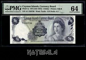 PC} 1$ h 1971 (ND 1972) Pick-1a PMG 64 GEM UNC EPQ