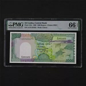 1990 XJs 1000 s[ sbN#101C PMG 66 EPQ WF UNC