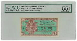 �V���[�Y 521 �R���x���ؖ��� 25c ���� PMG 55EPQ (57475)